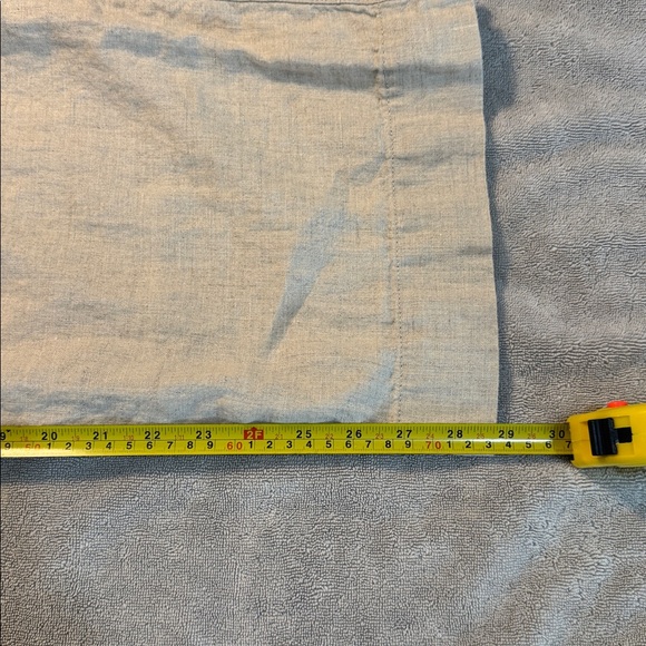 Tommy Bahama Two Palms High Rise Linen Pants Natural Tan Size M Pockets - Picture 6 of 10